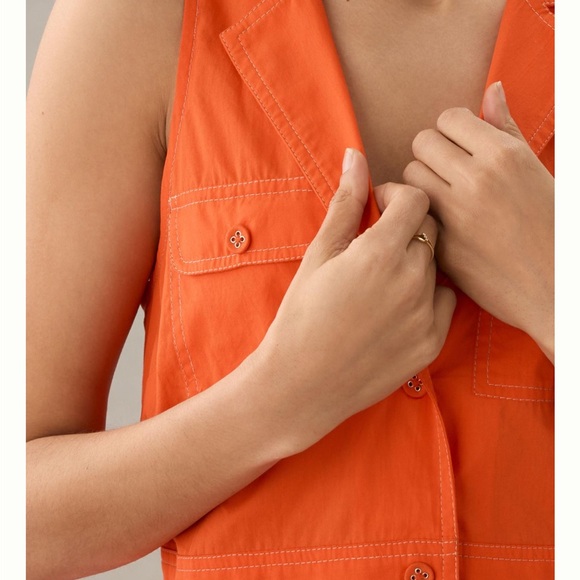 Maeve Sleeveless Shirt Dress - Picture 4 of 6